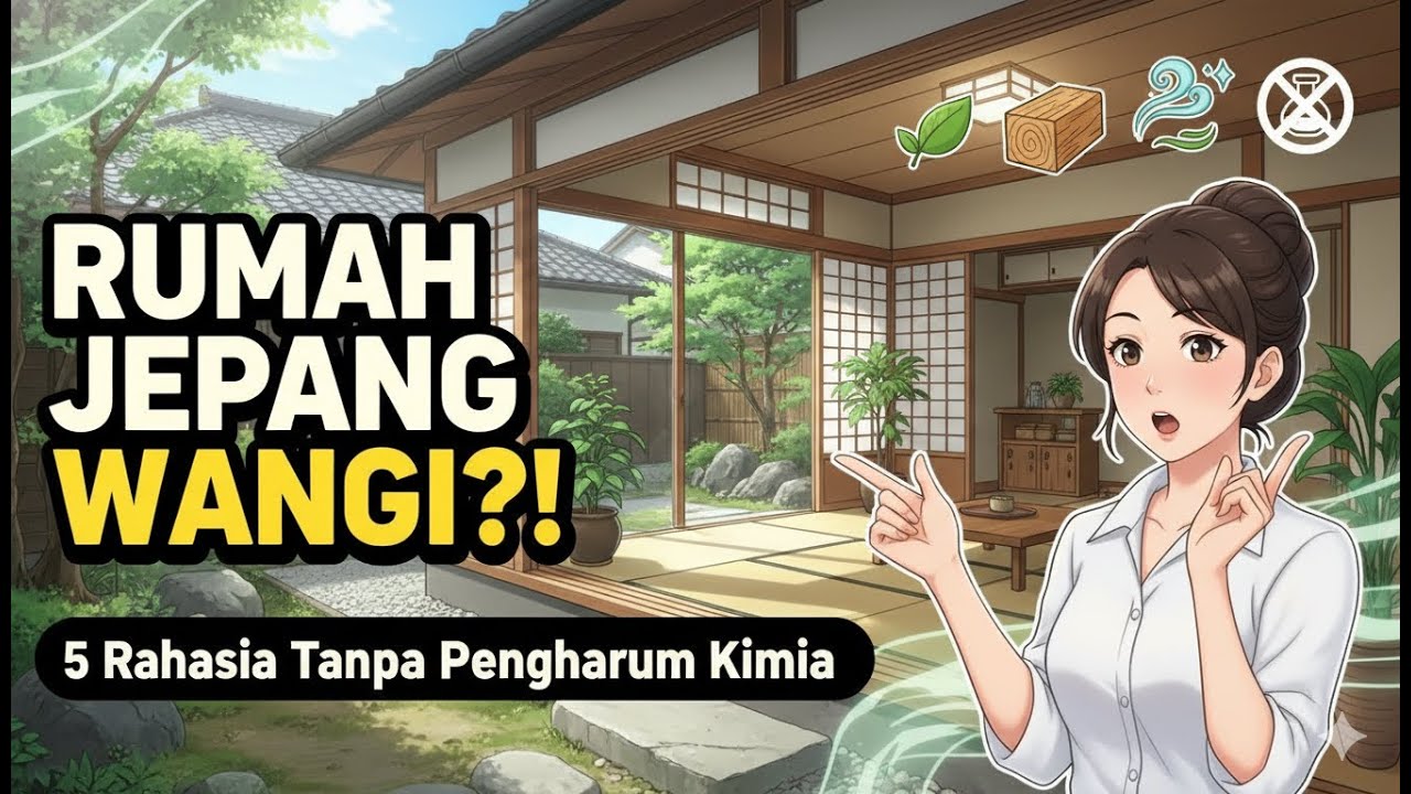 5 Rahasia rumah jepang tetap wangi tanpa pengharum kimia