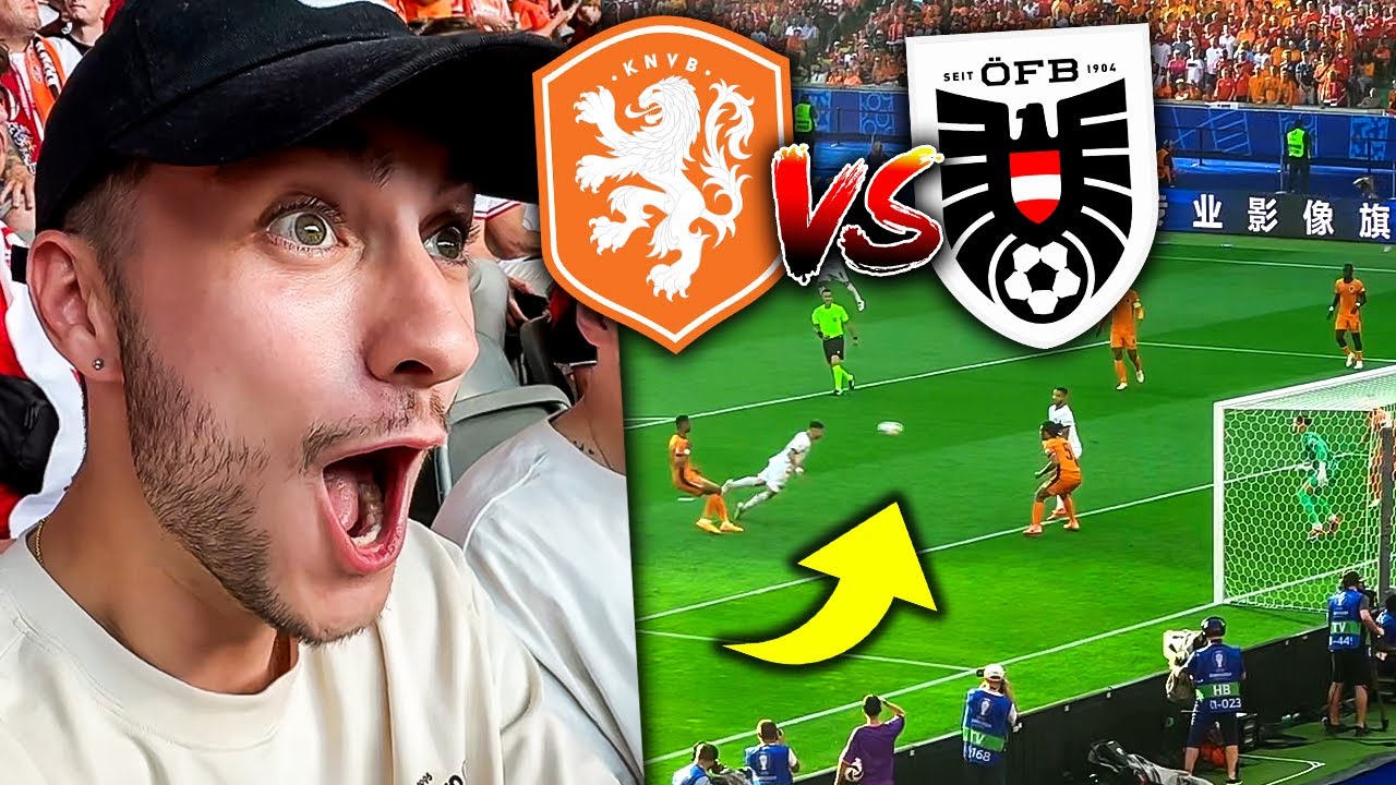 UNGLAUBLICHES EM SPIEL! NIEDERLANDE vs ÖSTERREICH STADION VLOG