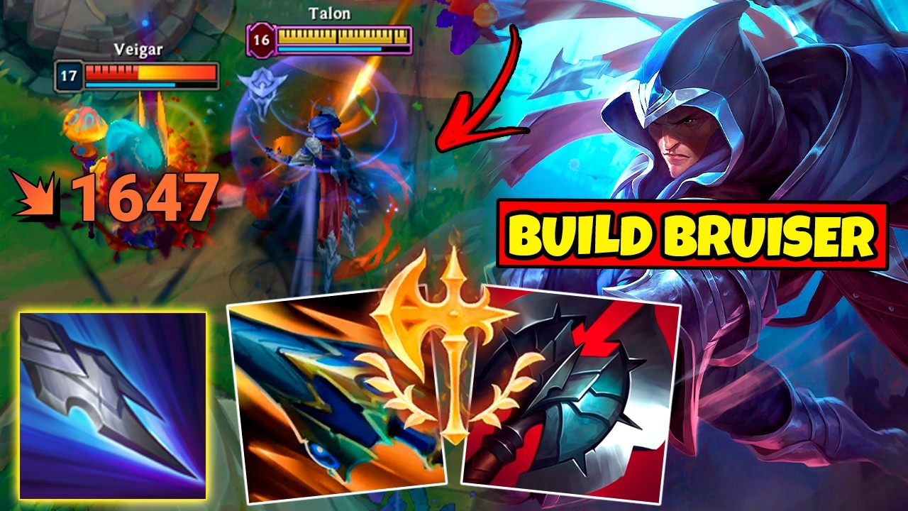TALON BRUISER COM BUILD DE LUTADOR É ABSURDO