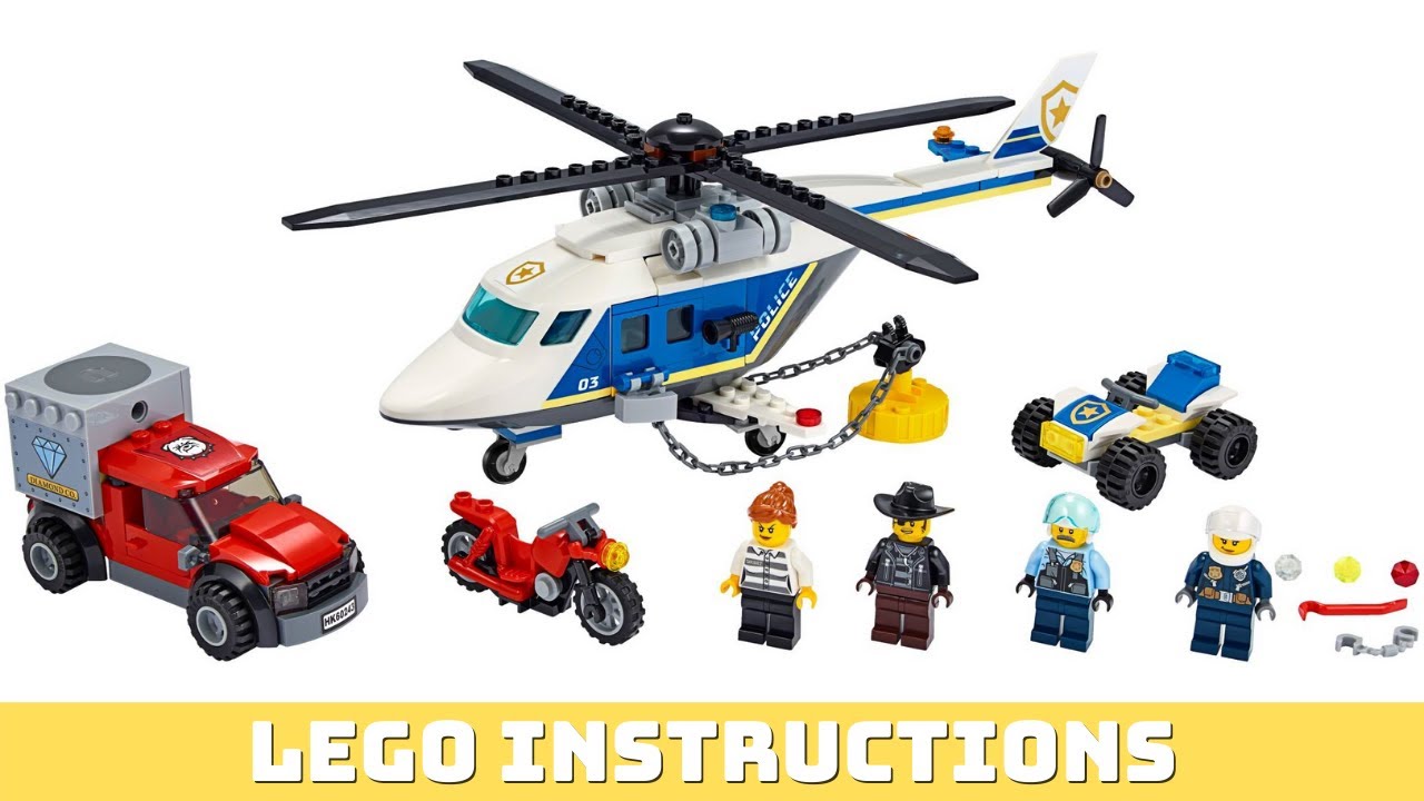 LEGO instructions | CITY | 60243 | Police Helicopter Chase