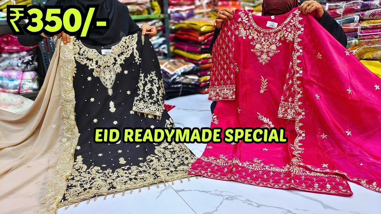 EID Special 🌙Latest Readymade Suits Designer 2026 Hyderabad Shopping