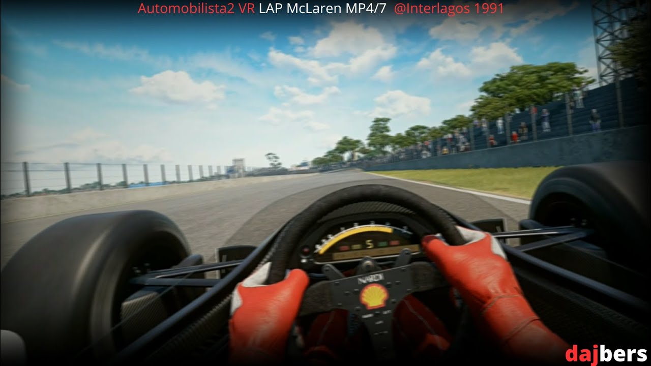 AMS 2 My best Lap McLaren MP4/7a @Interlagos 91 Replay