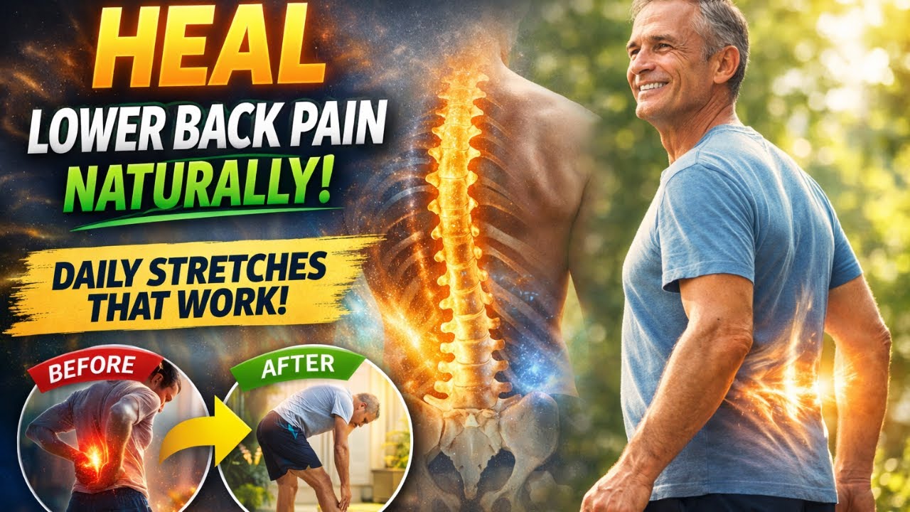 Heal Lower Back Pain Naturally with These Safe Daily Stretches