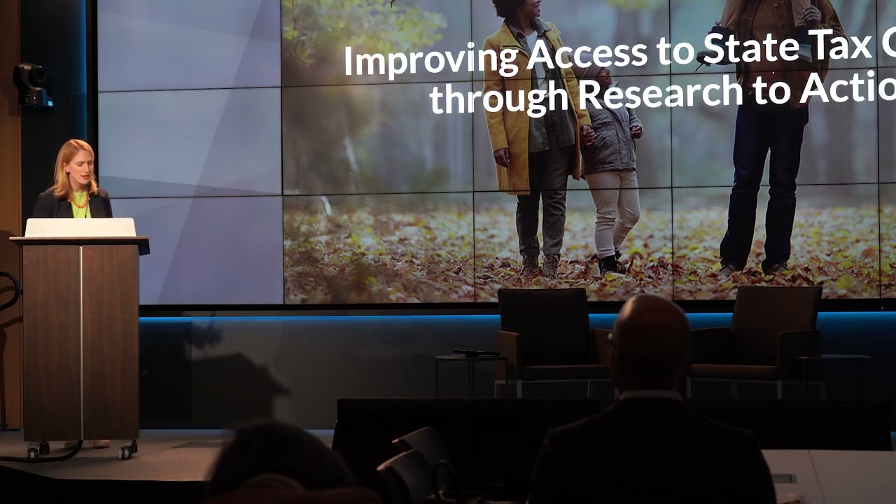 Urban Institute: Improving Access to State Tax Credits through Research to Action - 12/2/25