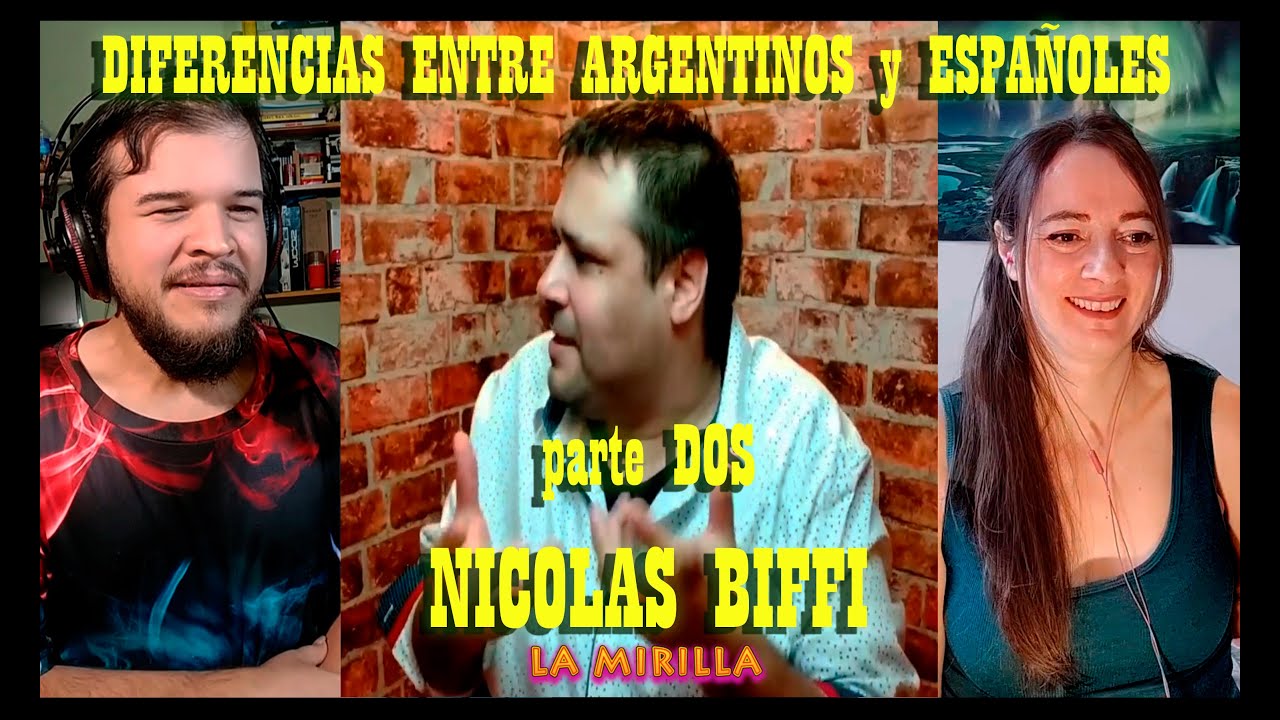 ESPAÑOLES REACCIONAN a DIFERENCIAS entre ES y ARGENTINA de Nicolas BIFFI
