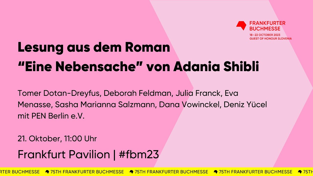 Lesung aus dem Roman 