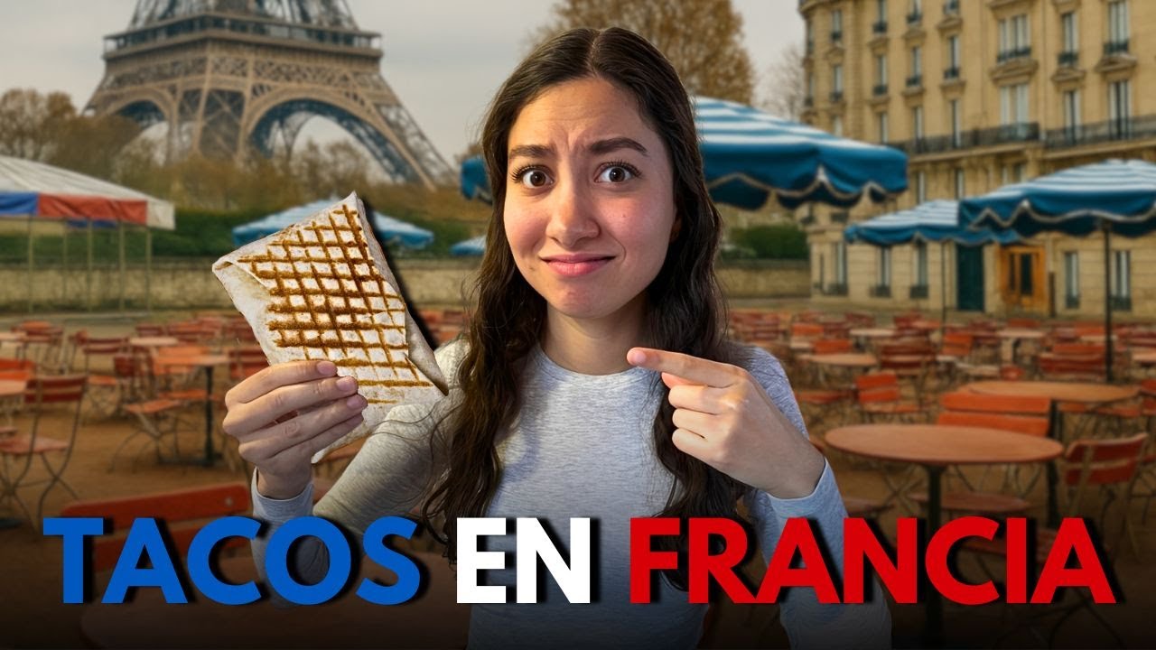 Esto NO es un taco mexicano 😳🇫🇷 | Probé los tacos franceses