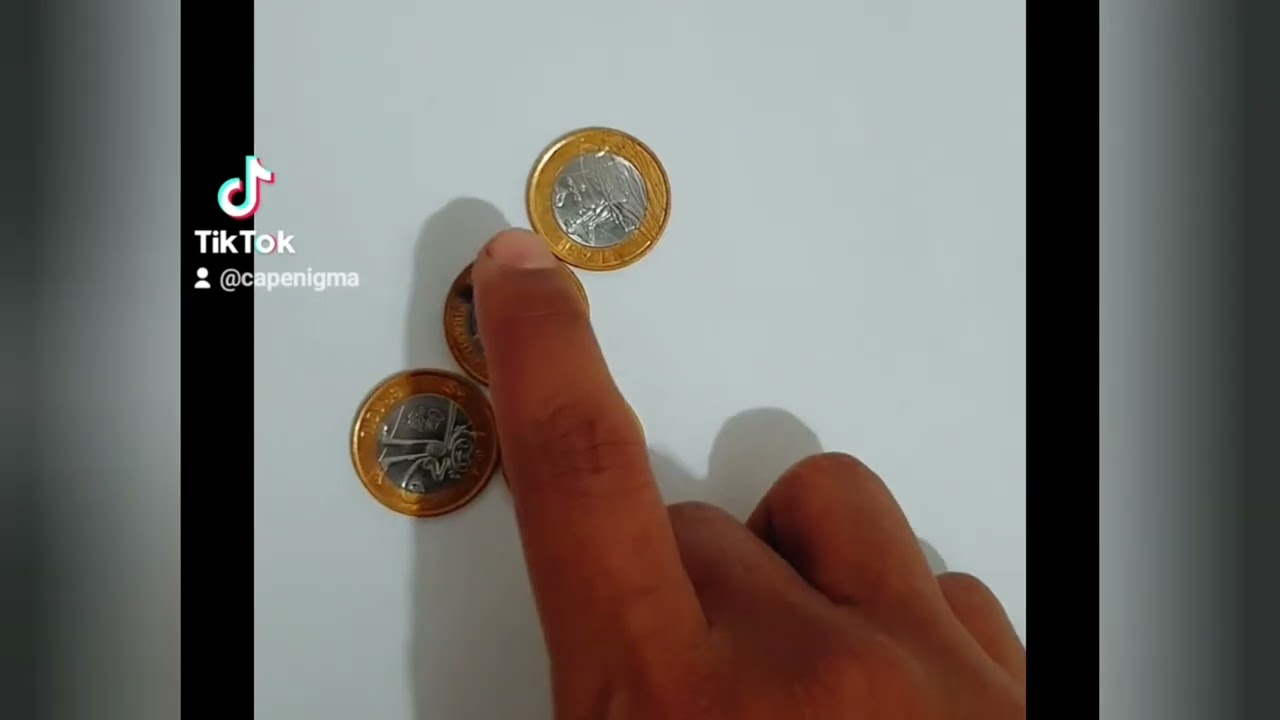 Desafio Impossível das 4 moedas.