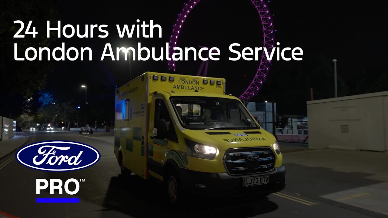 24 Hours with the London Ambulance Service and the Ford E-Transit