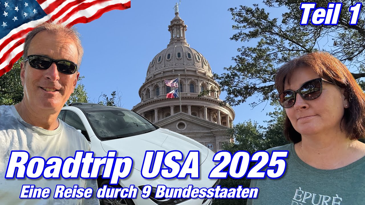 Roadtrip USA 2025 (Teil 1) | Reise durch 9 Bundesstaaten | XXL-Version