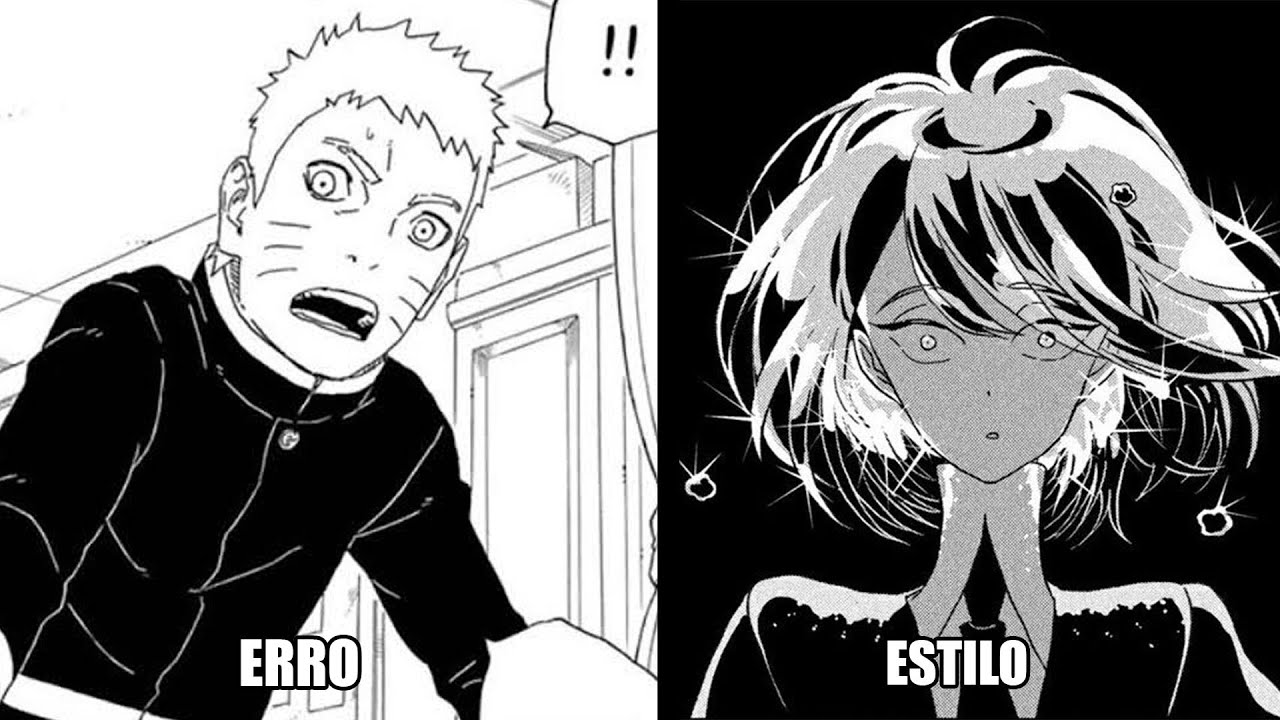 Erro no Desenho vs Estilo de Desenho