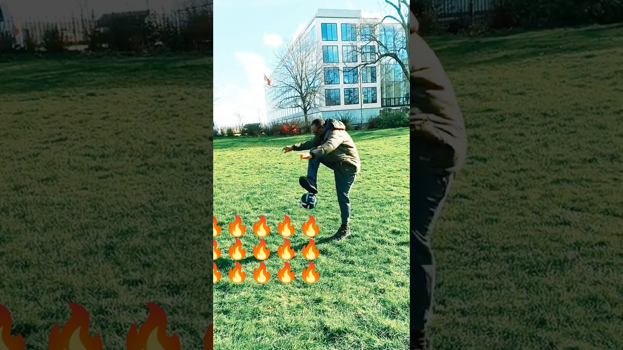Freestyle football Skills 🔥🏆⚽ #football #soccer #freestyle #rainbowflick #footballskills #shortsfeed