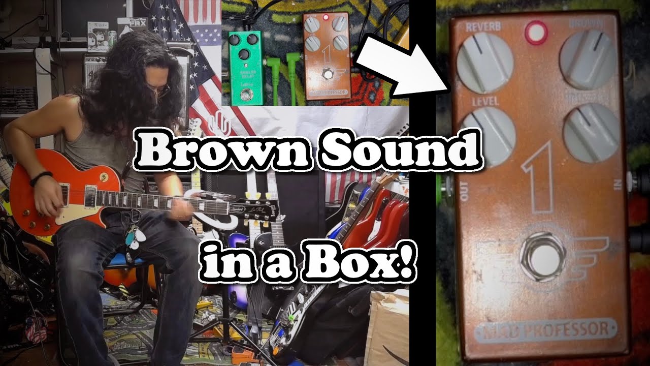 Van Halen Brown Sound IN A BOX - Mad Professor 1 Pedal Review!