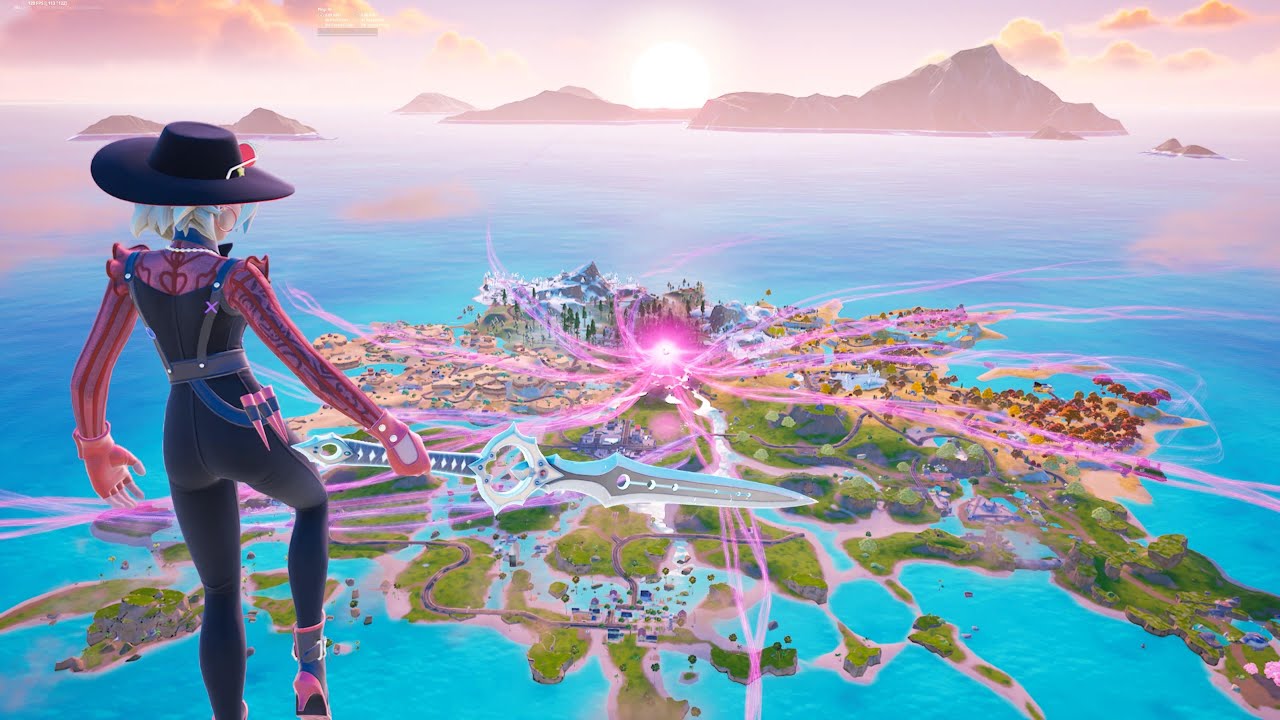 Реакция на событие Fortnite Shattered в прямом эфире