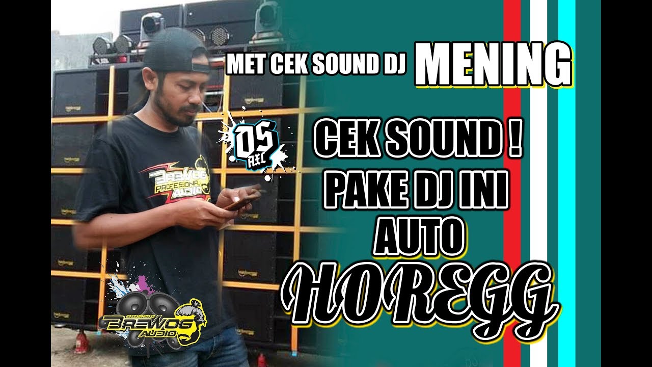 CEK SOUND❗️PAKE DJ INI AUTO HOREGG - BREWOG X DS AXL