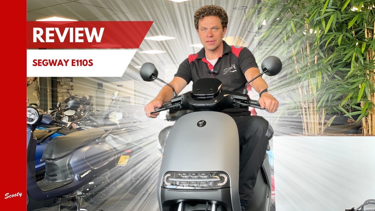 De Segway E110S Elektrische Scooter is Fantastisch! - Scooty