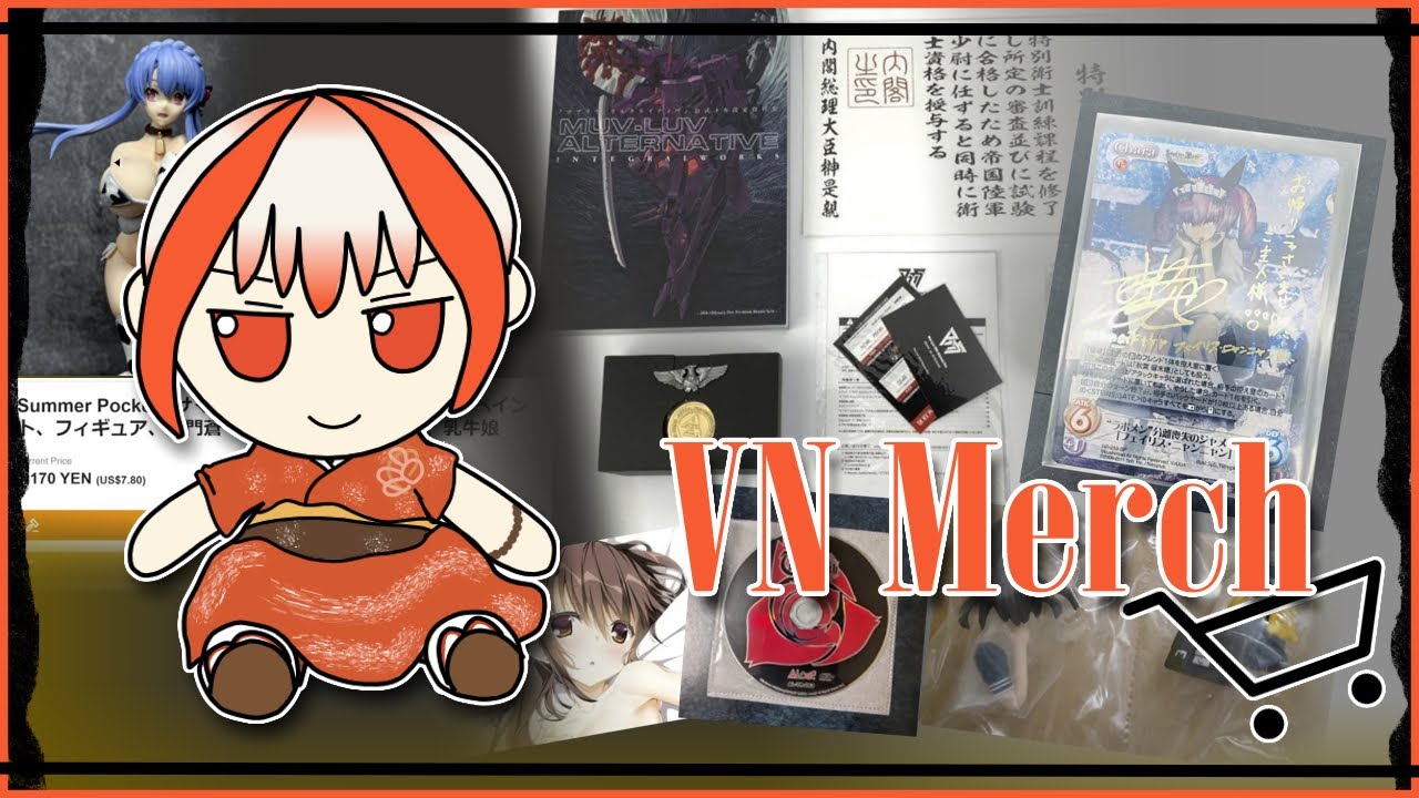 The World of Visual Novel Merch: Cursed to Cool