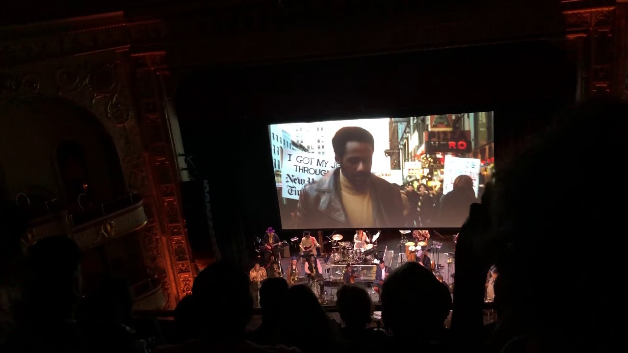 Theme From SHAFT - Opening Credits LIVE at The Apollo February 29th 2020