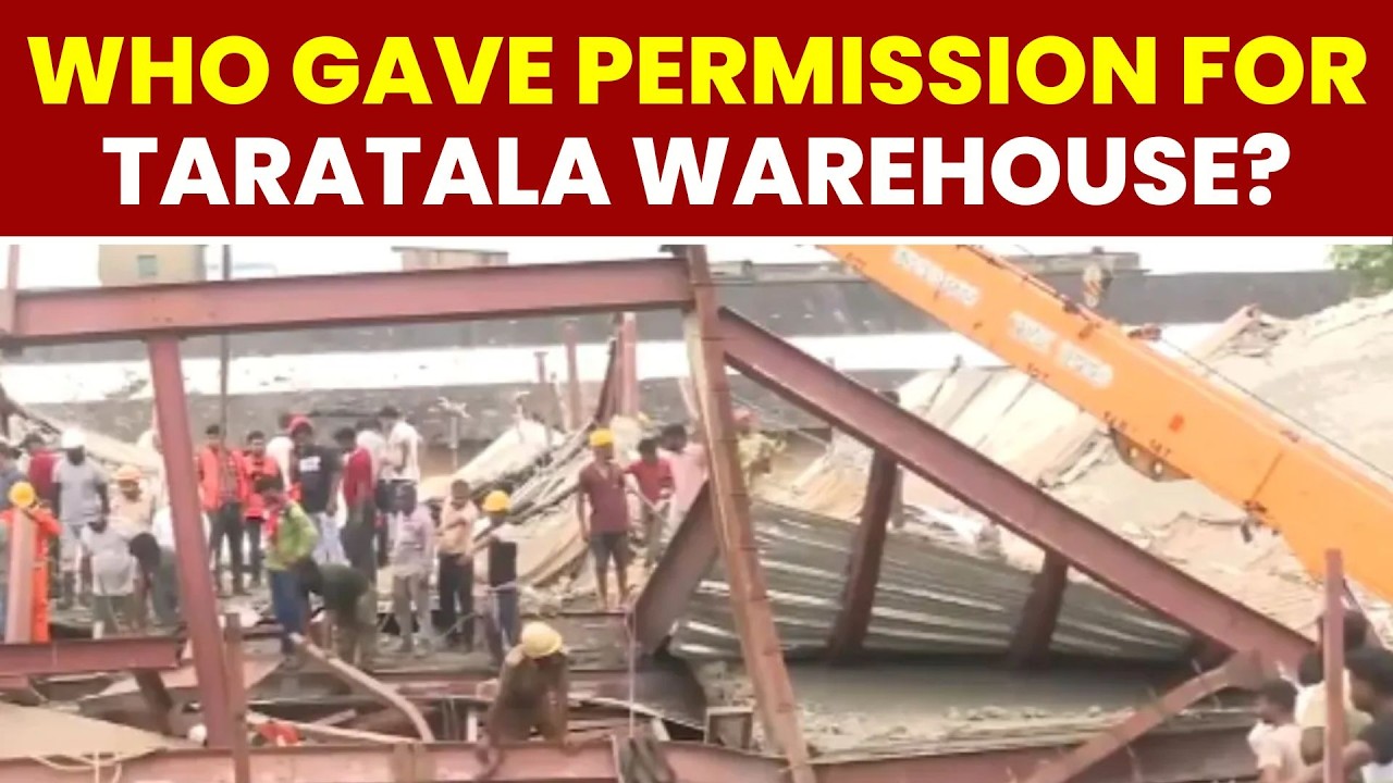 Taratala Warehouse Collapse: Congress President Blames Past Govt, Demands Action | Kolkata News