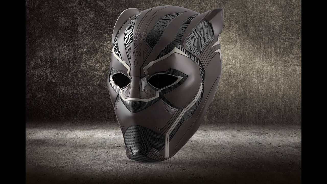 Black Panther Mask-  طريقه احترافيه مذهله لقناع بلاك بانسر