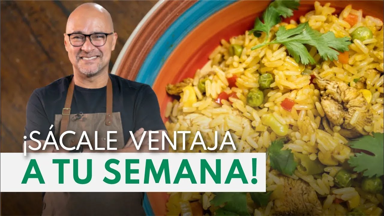 Arroz con pollo - Receta para ahorrar tiempo y resolver el almuerzo de la semana