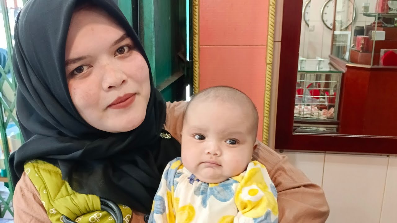 Crying..!! The Best Video Funny Baby Ear Piercing, Beautiful Mother