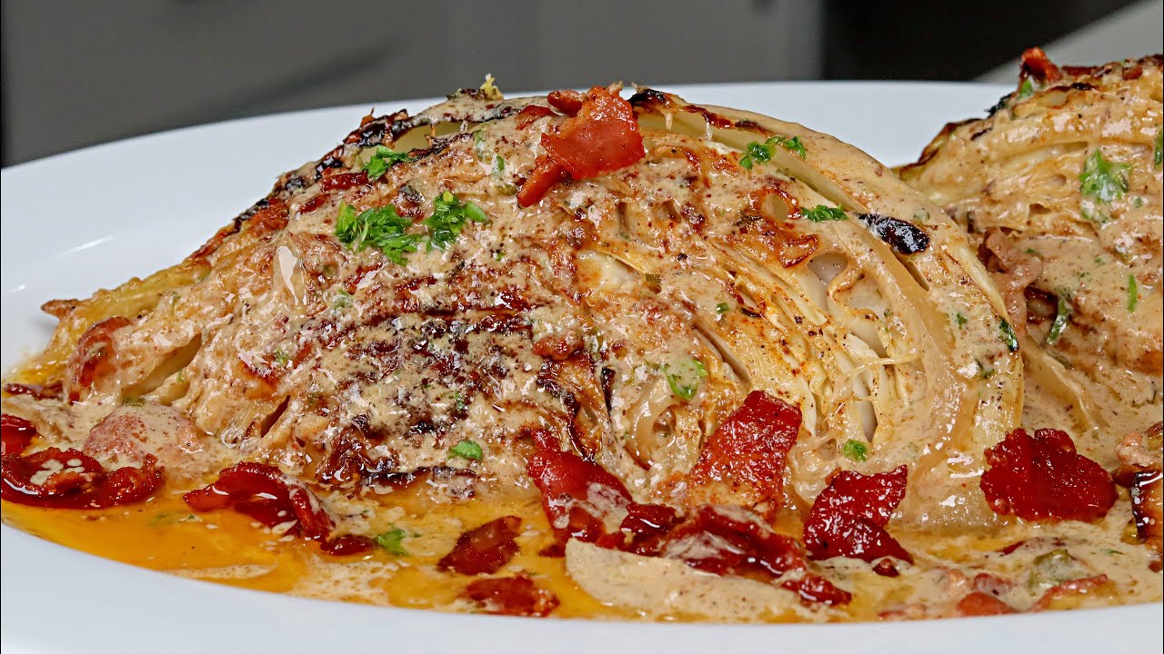 STOP! You’ve Been Making Cabbage Wrong | Garlic Parmesan Melting Cabbage (BETTER Than Ever!