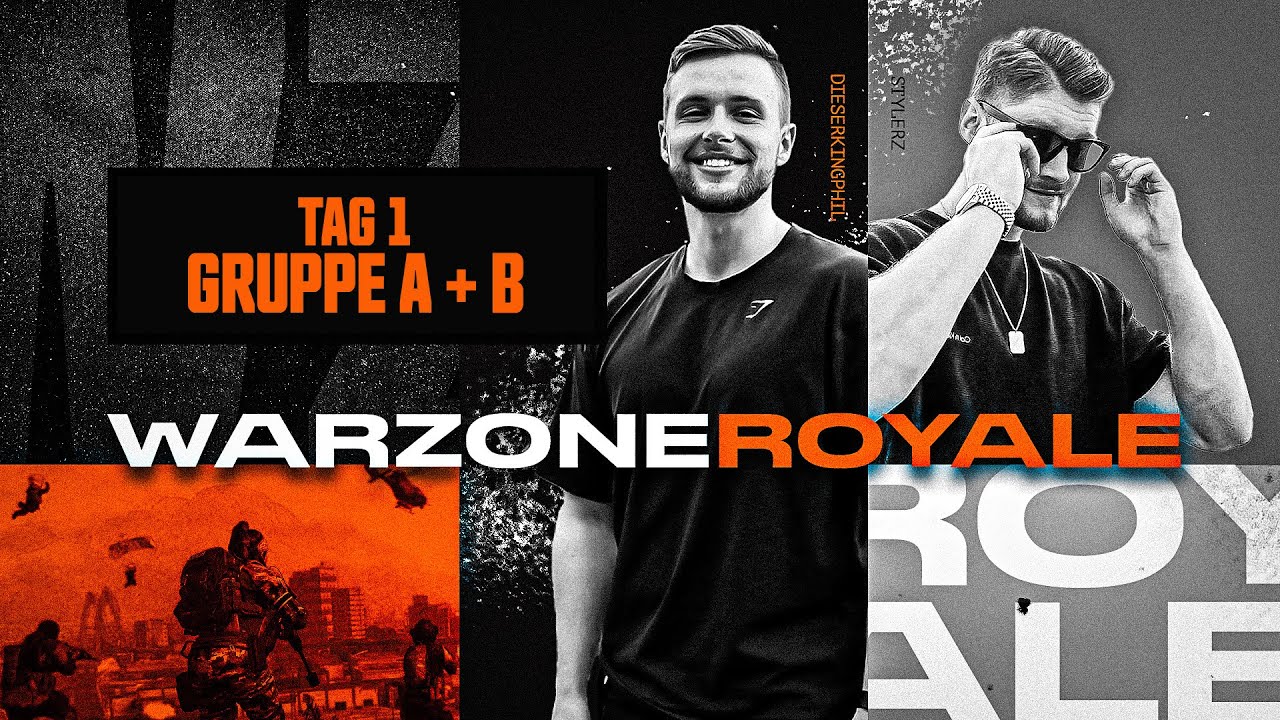🟧 WARZONE ROYALE TURNIER 🟧 | TAG 1: Gruppe A + Gruppe B