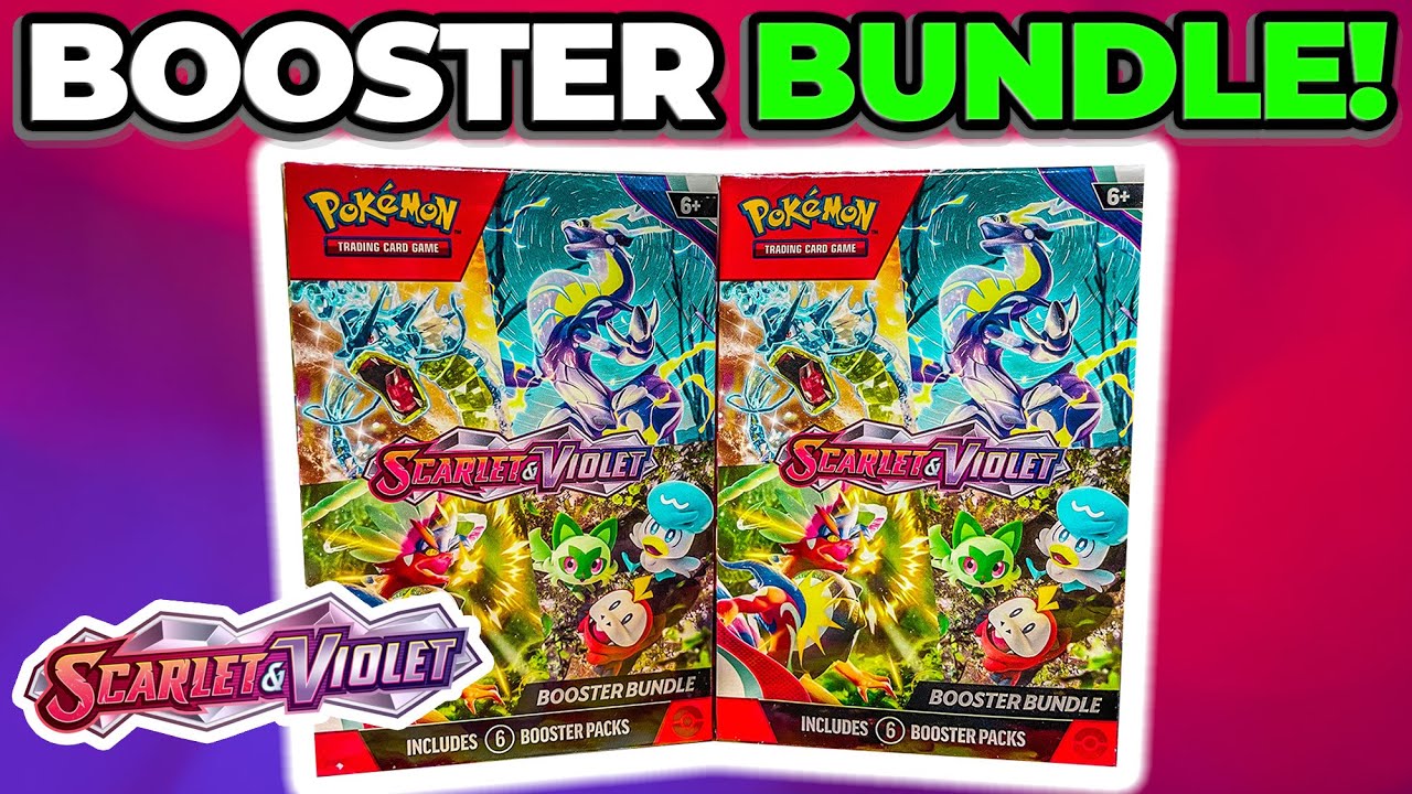 Pokemon Scarlet & Violet Booster Bundle Box OPENING!