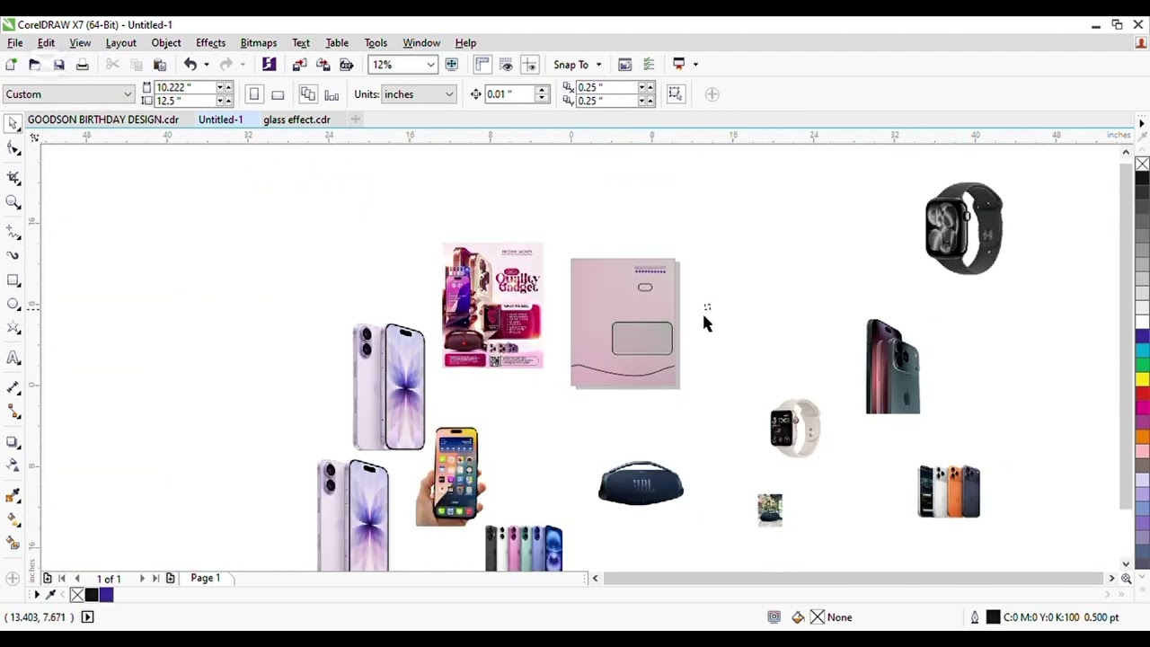 More designs with corel draw 