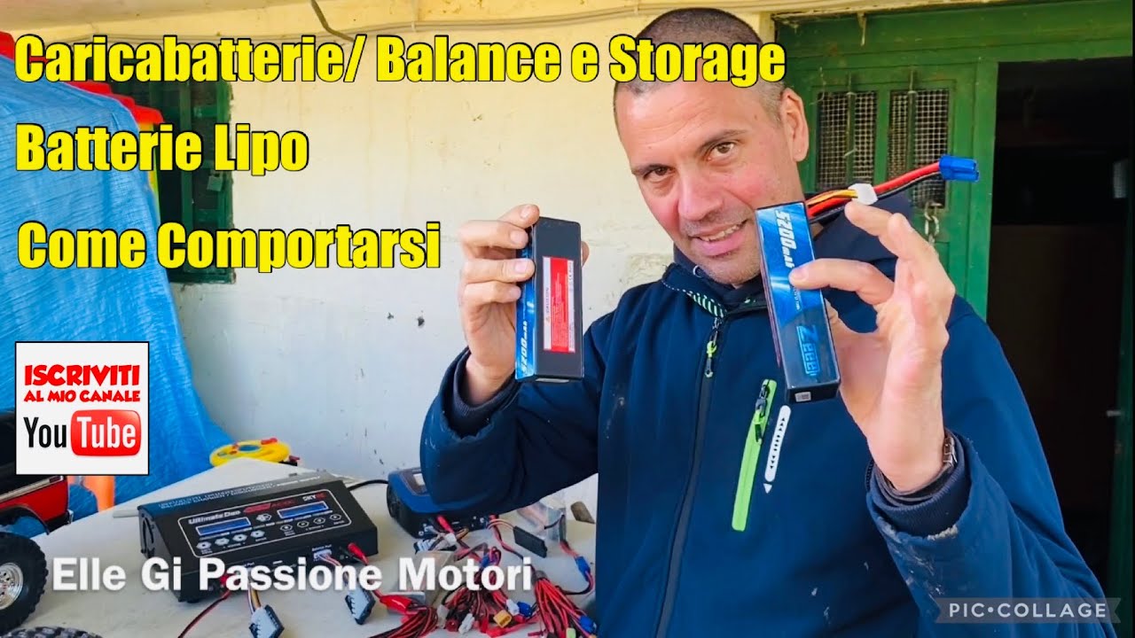 Caricabatterie?batterie lipo? Balance, storage? Come bisogna comportarsi ☺️👍