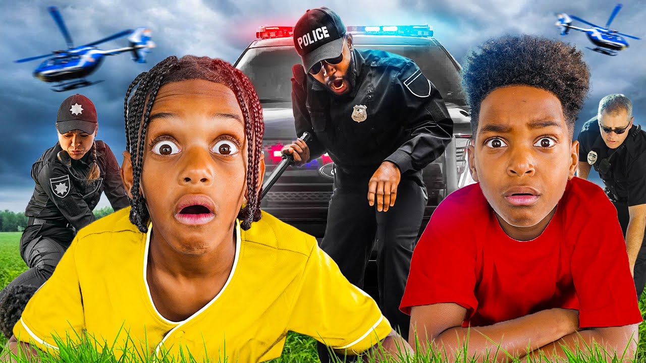DJ & KYRIE RAN FROM THE POLICE 👮‍♂️