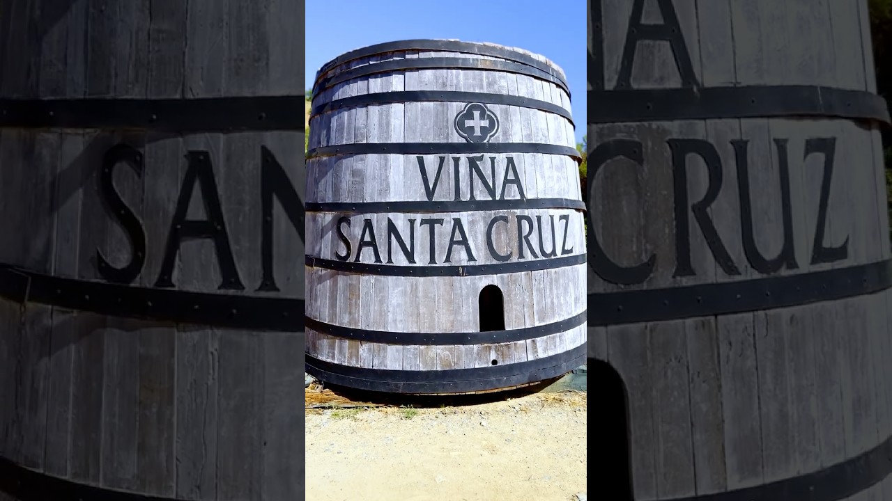 Wine tasting and more in Vi&ntilde;a Santa Cruz, Chile #wine #travel #winery #winelover #winetasting
