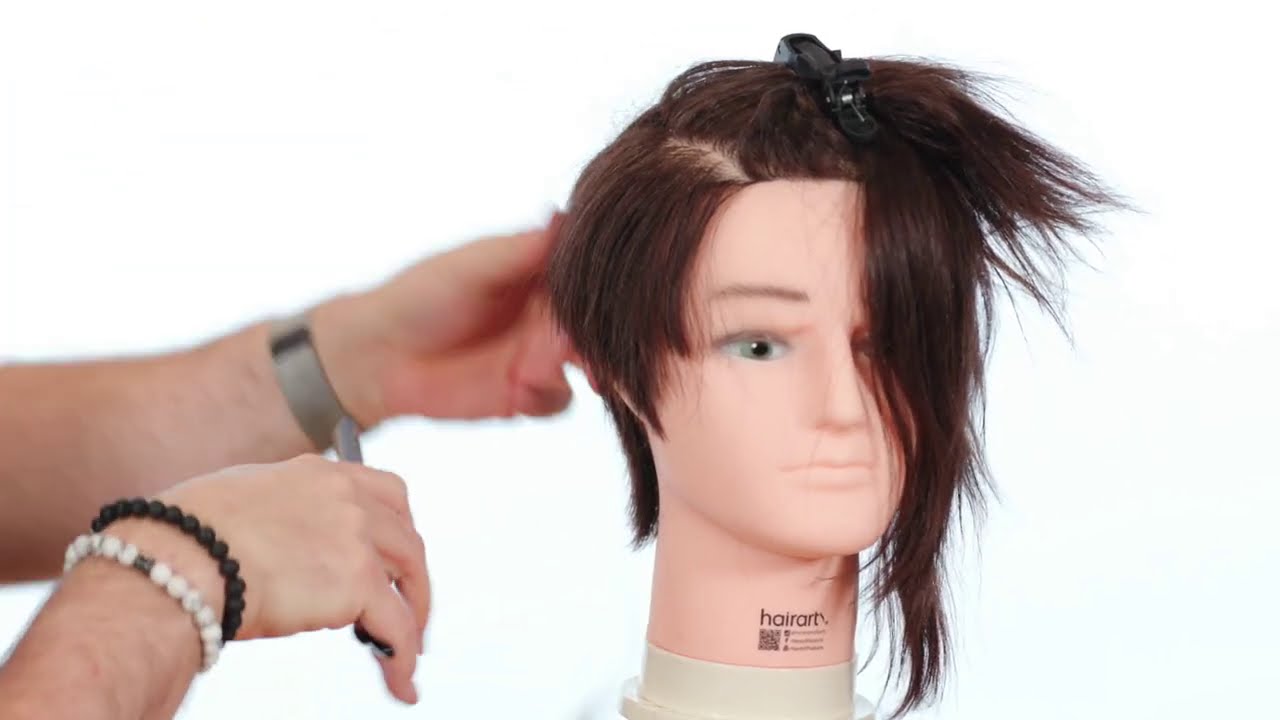 Eren Yeager Short Haircut Tutorial - TheSalonGuy
