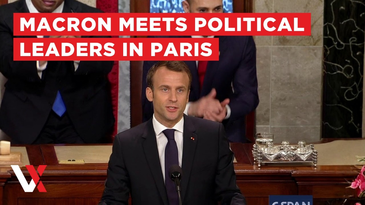 LIVE | Macron Meets Political Leaders in Paris | Ukraine, Middle East & Security Talks | VERTEX