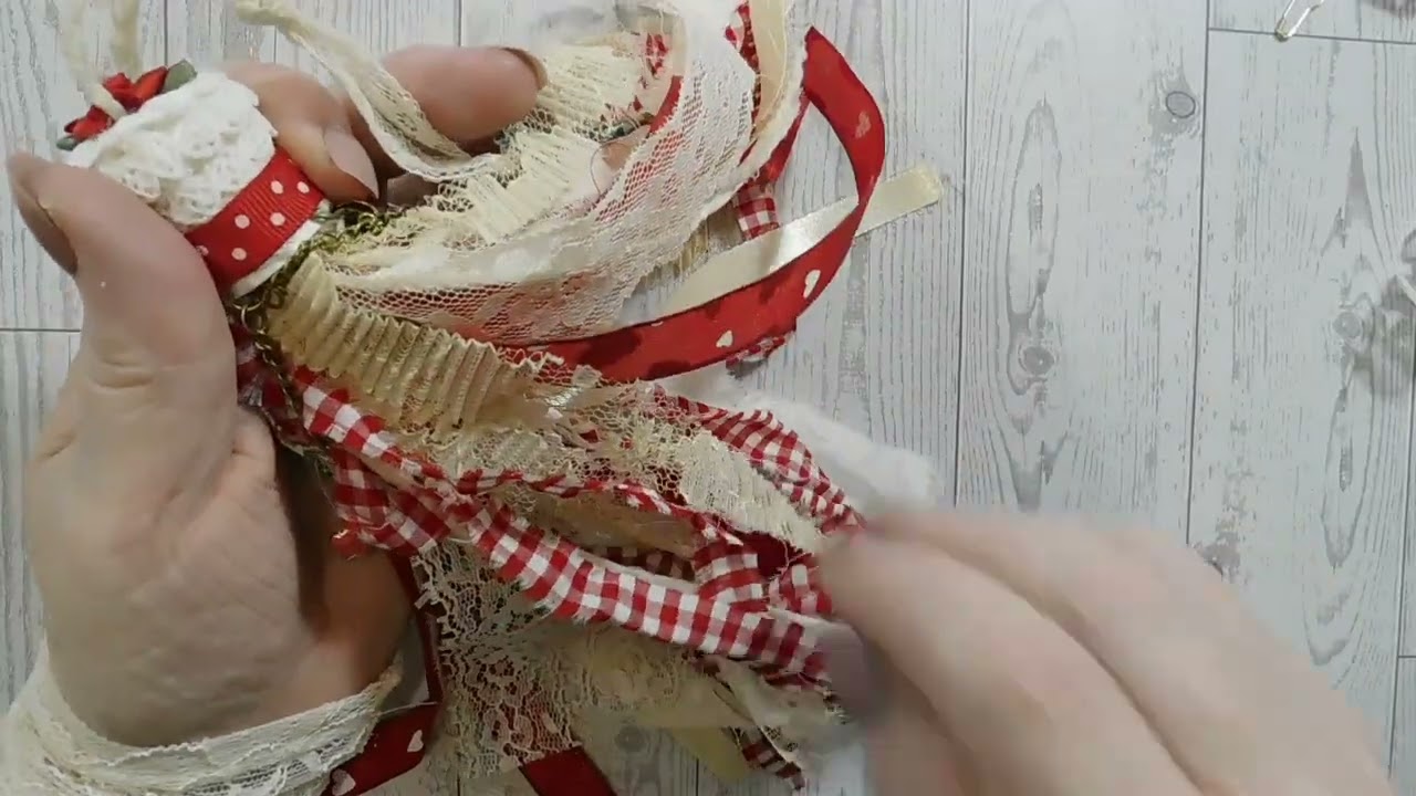 Tassels, charms, journal and snippets