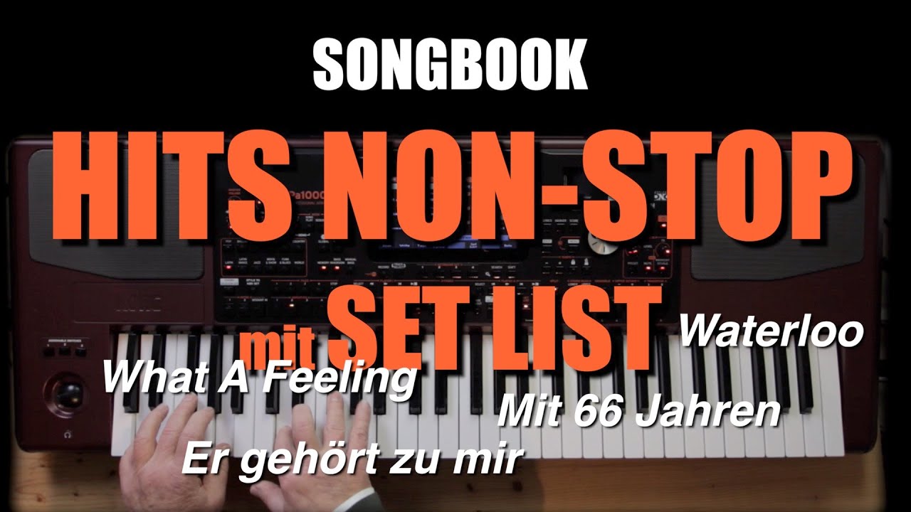 PA1000 - SET LIST 