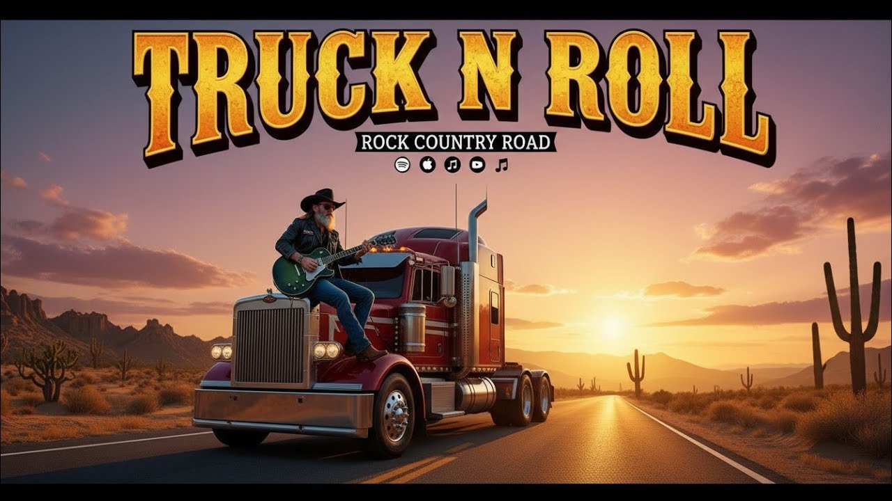 Truck N Rock Playlist - Southern Rock Truck Driving Music – US Trucker Long Haul Highway 🚛🎸