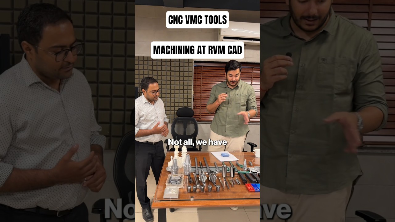 Machining Tools for CNC Turning & VMC Operations | RVM CAD - Faridabad, Pune & Ahmedabad