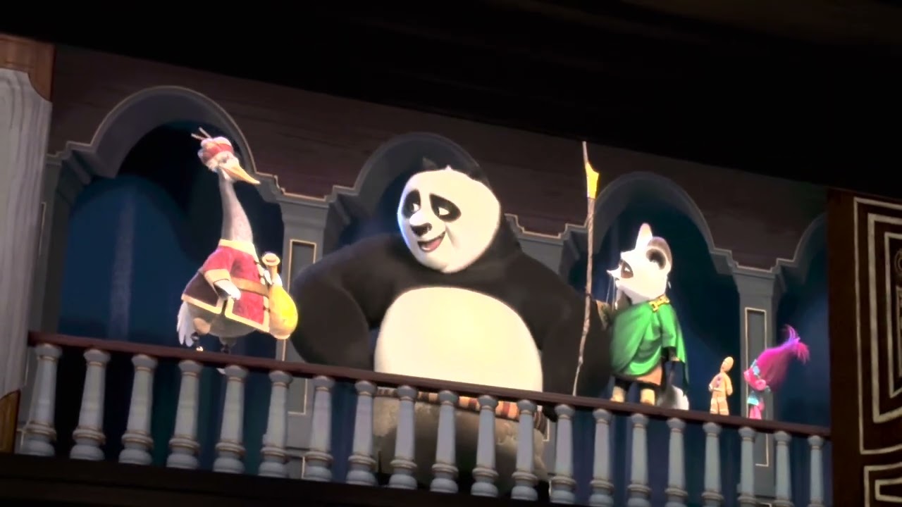 Новогоднее приключение «Кунг-фу Панда» 2025 года | Путь к Императору! Universal Studios Hollywood
