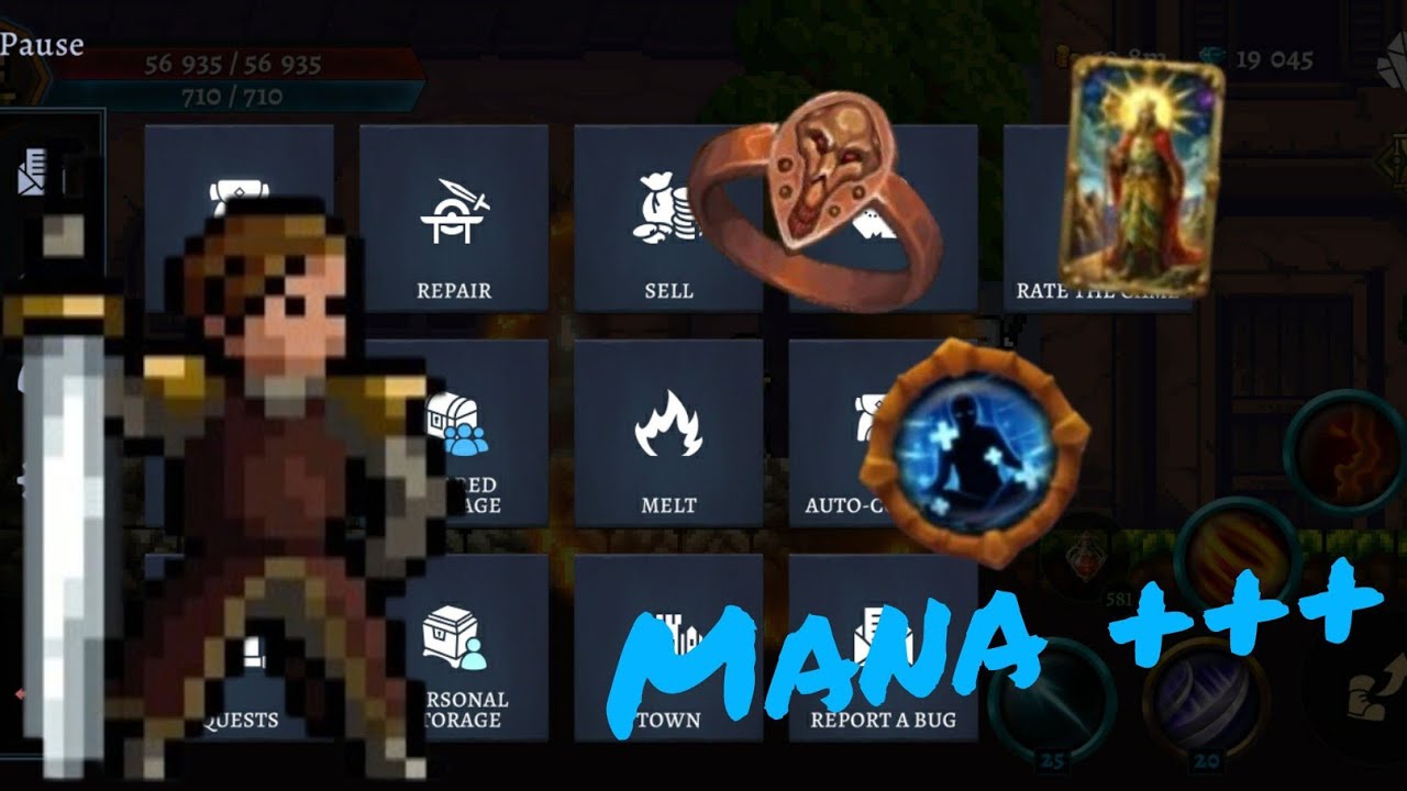 Unlimited mana warrior build