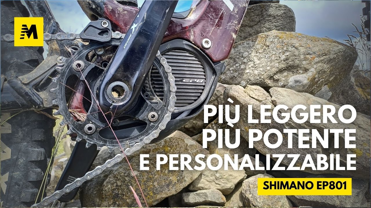 Più leggero, più efficiente e personalizzabile: il nostro TEST del nuovo motore EP801 Shimano