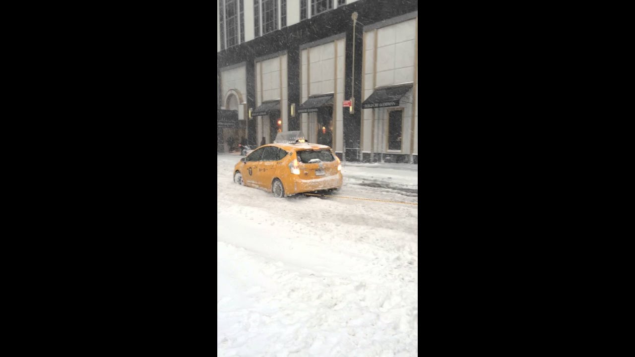 New York Blizzard 2016