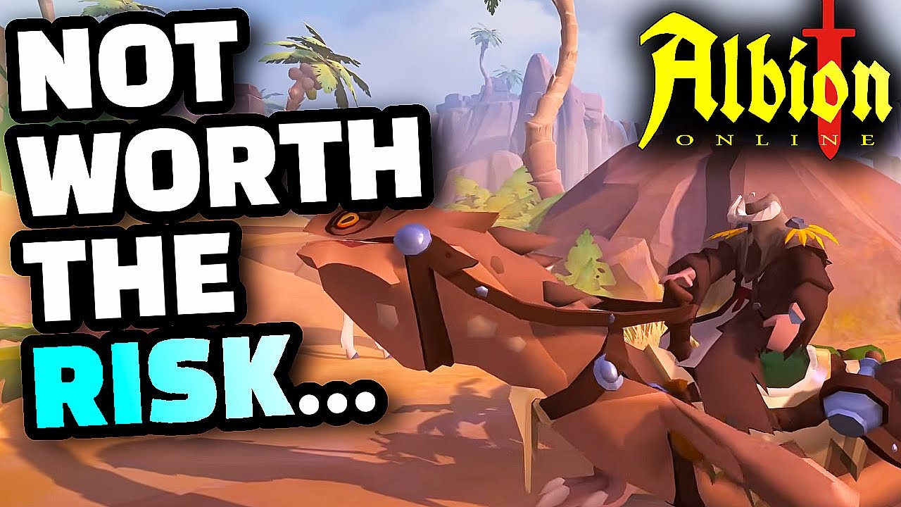 Albion Online Black Zone Mist and Red Zone Gathering Are Pretty Bad