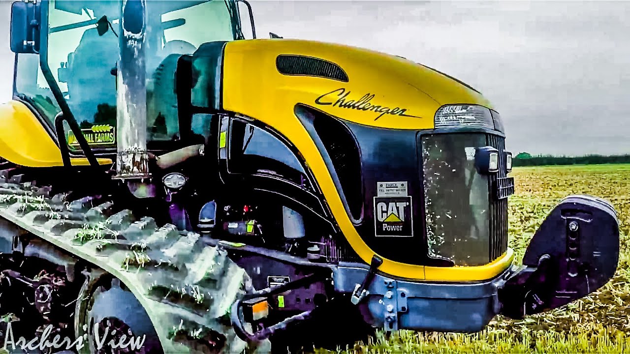 Drilling Oil Seed Rape with a Cat challenger - Marshall Farms