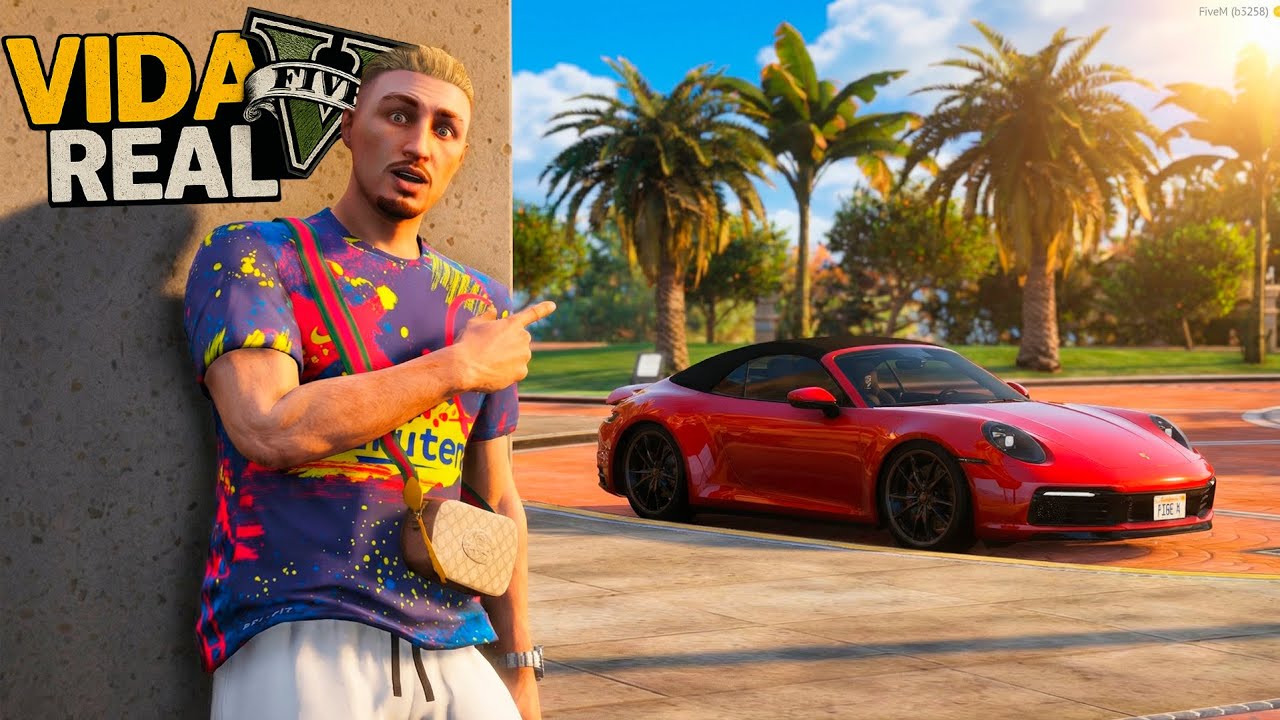 GTA V - VIDA REAL | ENCONTREI MINHA PORSCHE QUE FOI ROUBADA. #106