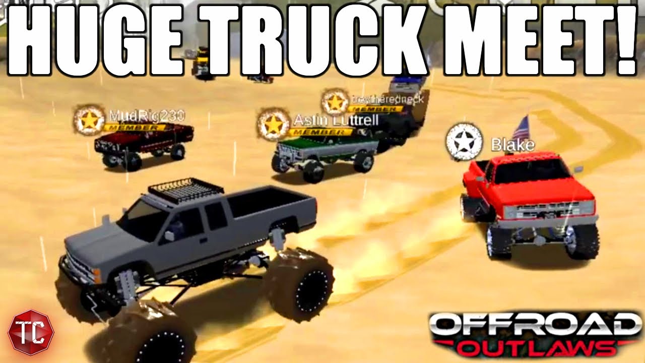 Offroad Outlaws: HUGE MULTIPLAYER TRUCK MEET w/ SUBSCRIBERS!
