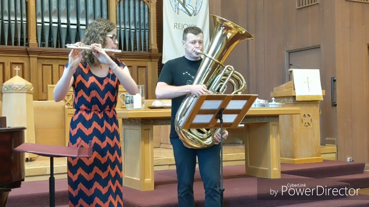 Robert Jones: Hüvastijätt: Postlude for Flute and Tuba