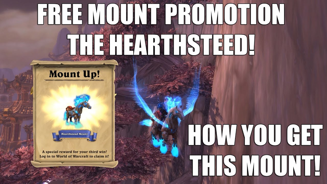 World of Warcraft Free Hearthsteed Mount Guide and Preview 5.4