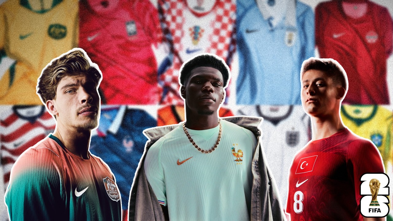 Форма Nike для Чемпионата мира по футболу просто потрясающая!